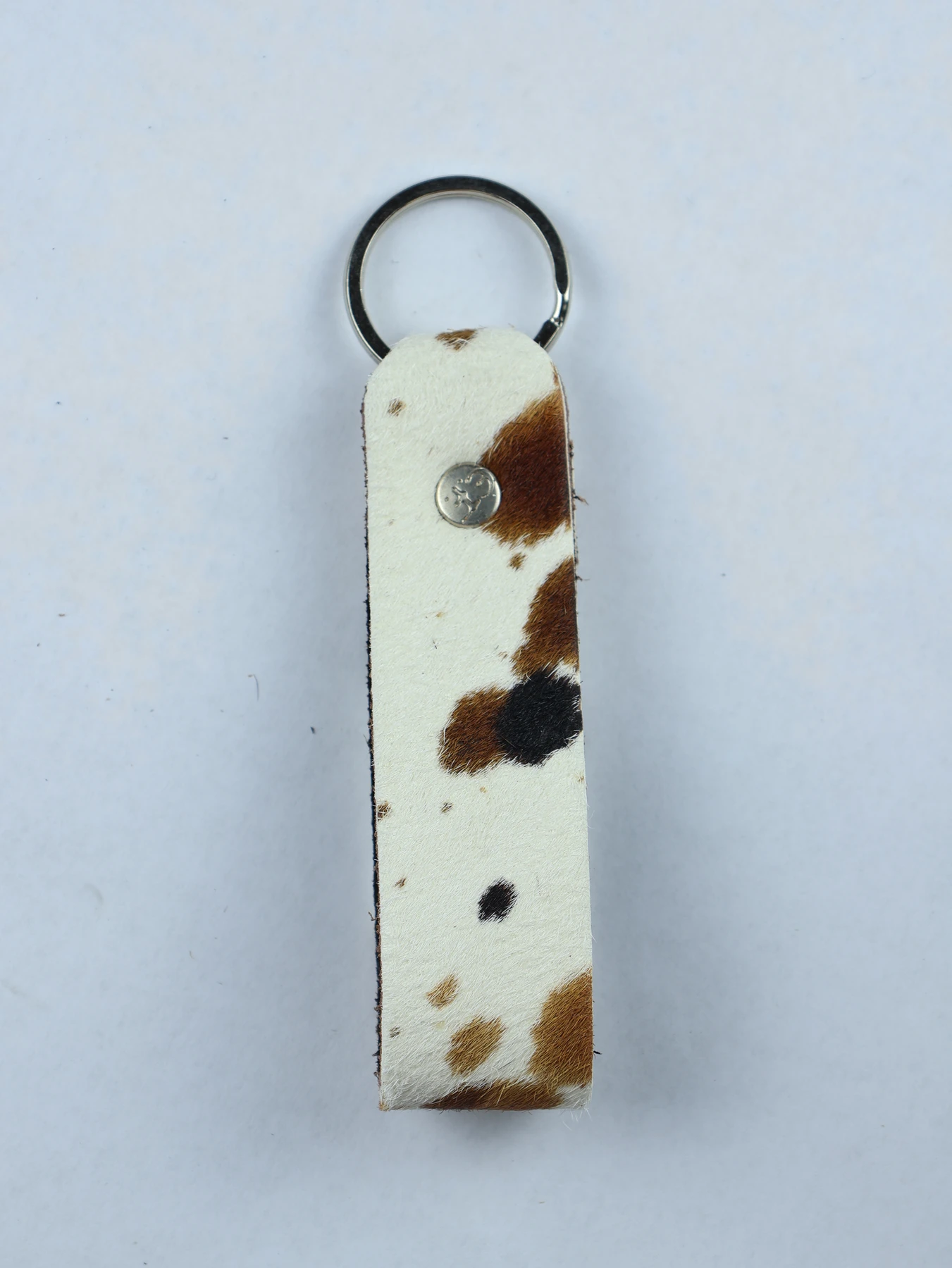 Llavero de piel animal print · Vaca · imagen 1