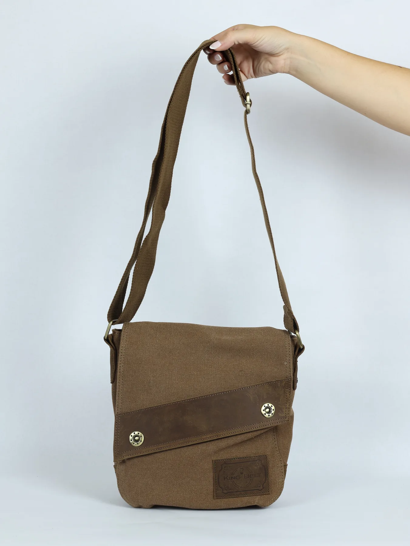 Bandolera unisex KingBelt · Marrón · imagen 2