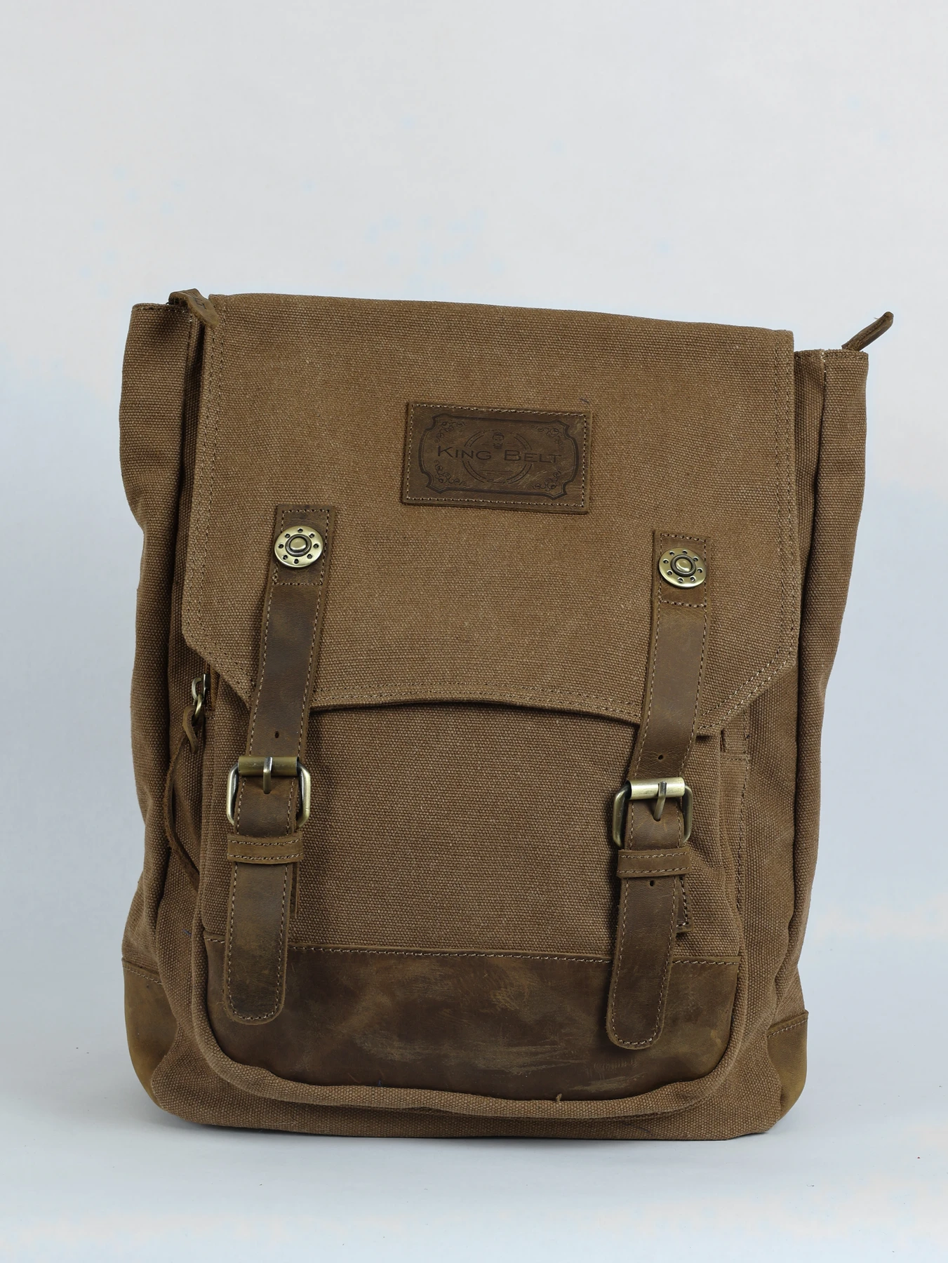 Bolso mochila unisex KingBelt · Marrón · imagen 1