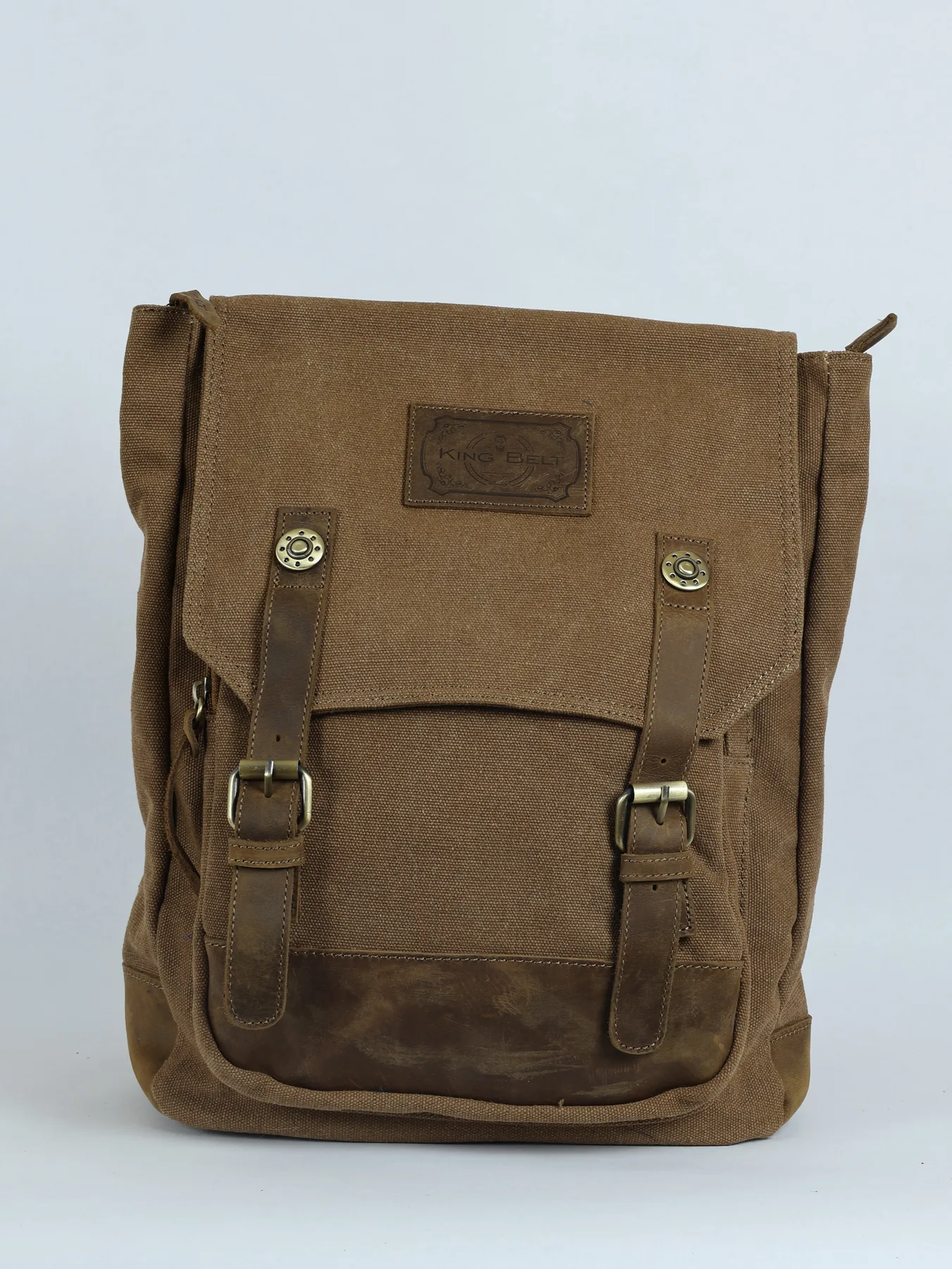Bolso mochila unisex KingBelt · Marrón · imagen 1