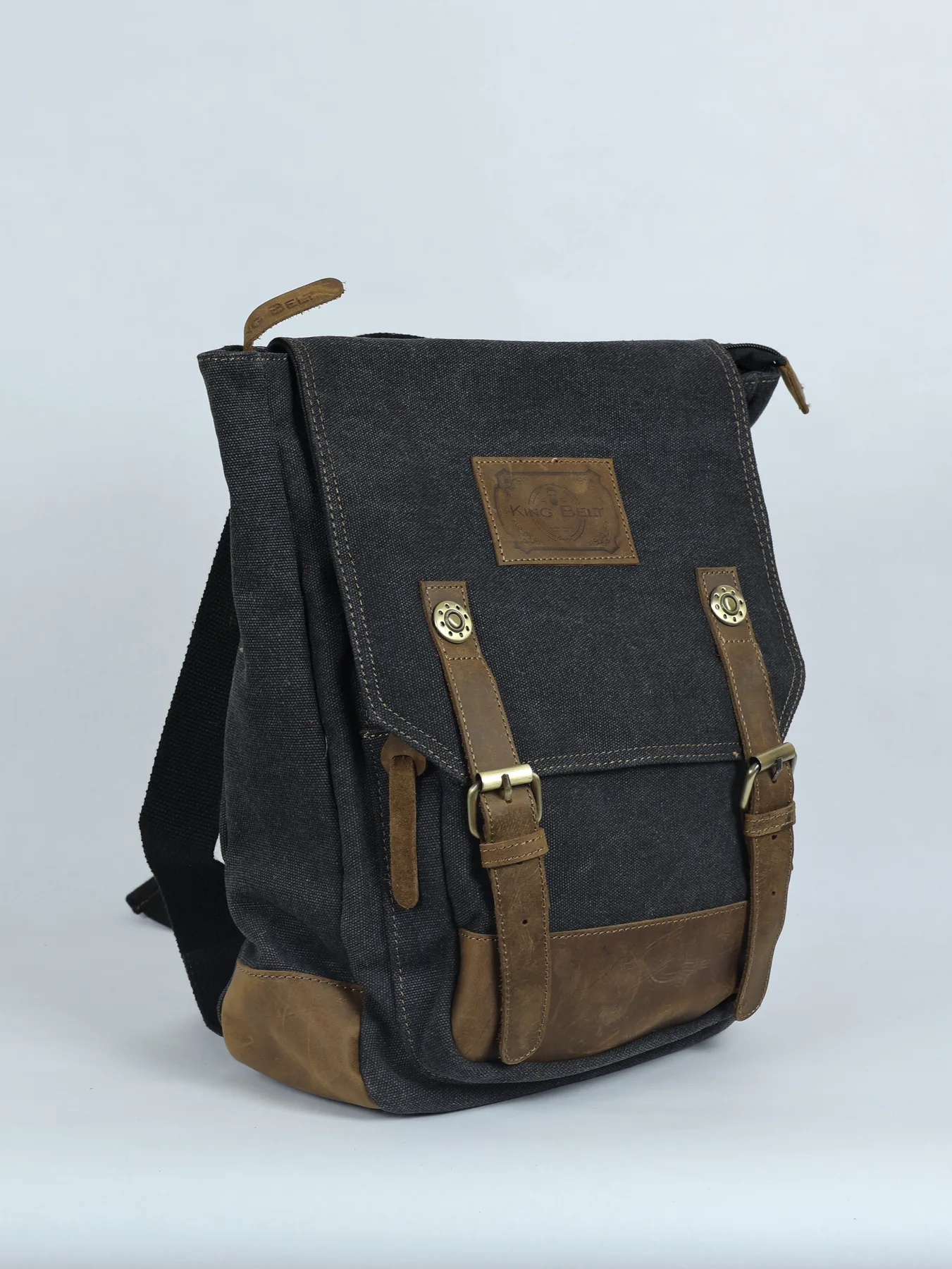 Bolso mochila unisex KingBelt · Negro · imagen 2
