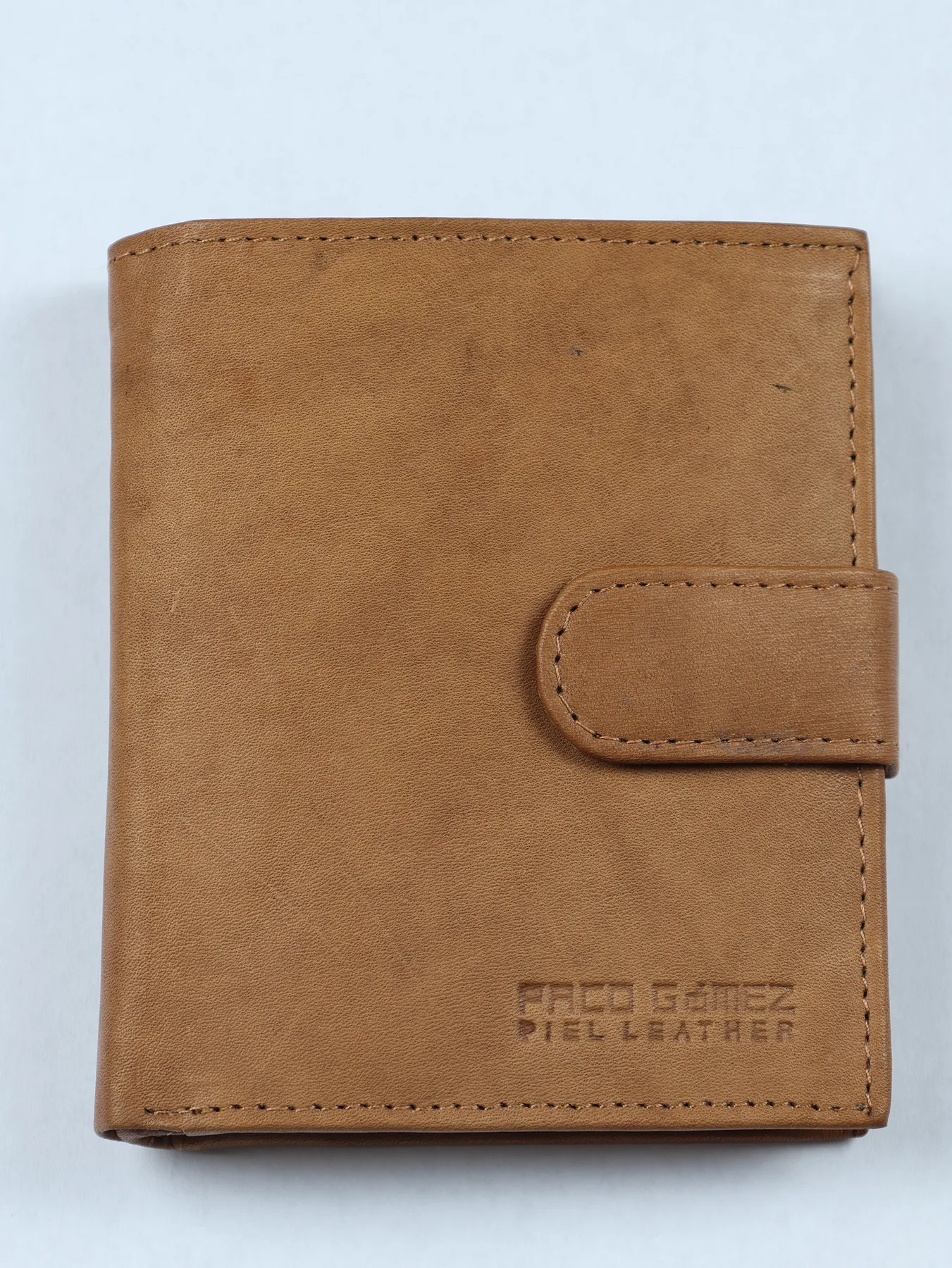 Cartera básica de piel · Cuero · imagen 1