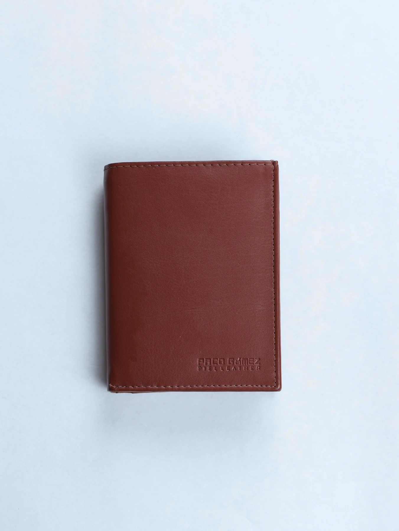 Cartera de piel con monedero · Cuero · imagen 1