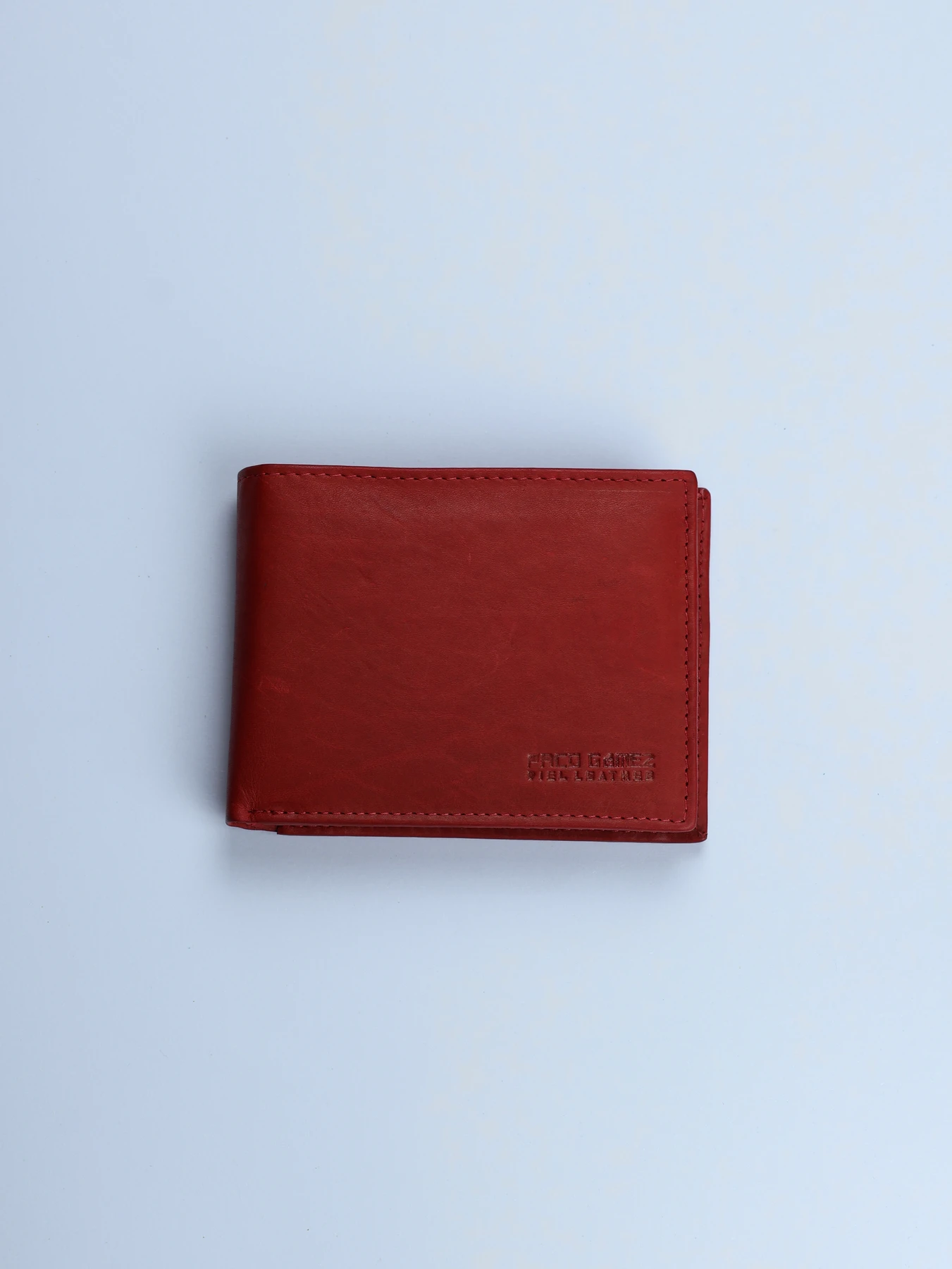 Cartera de piel horizontal · Rojo · imagen 1