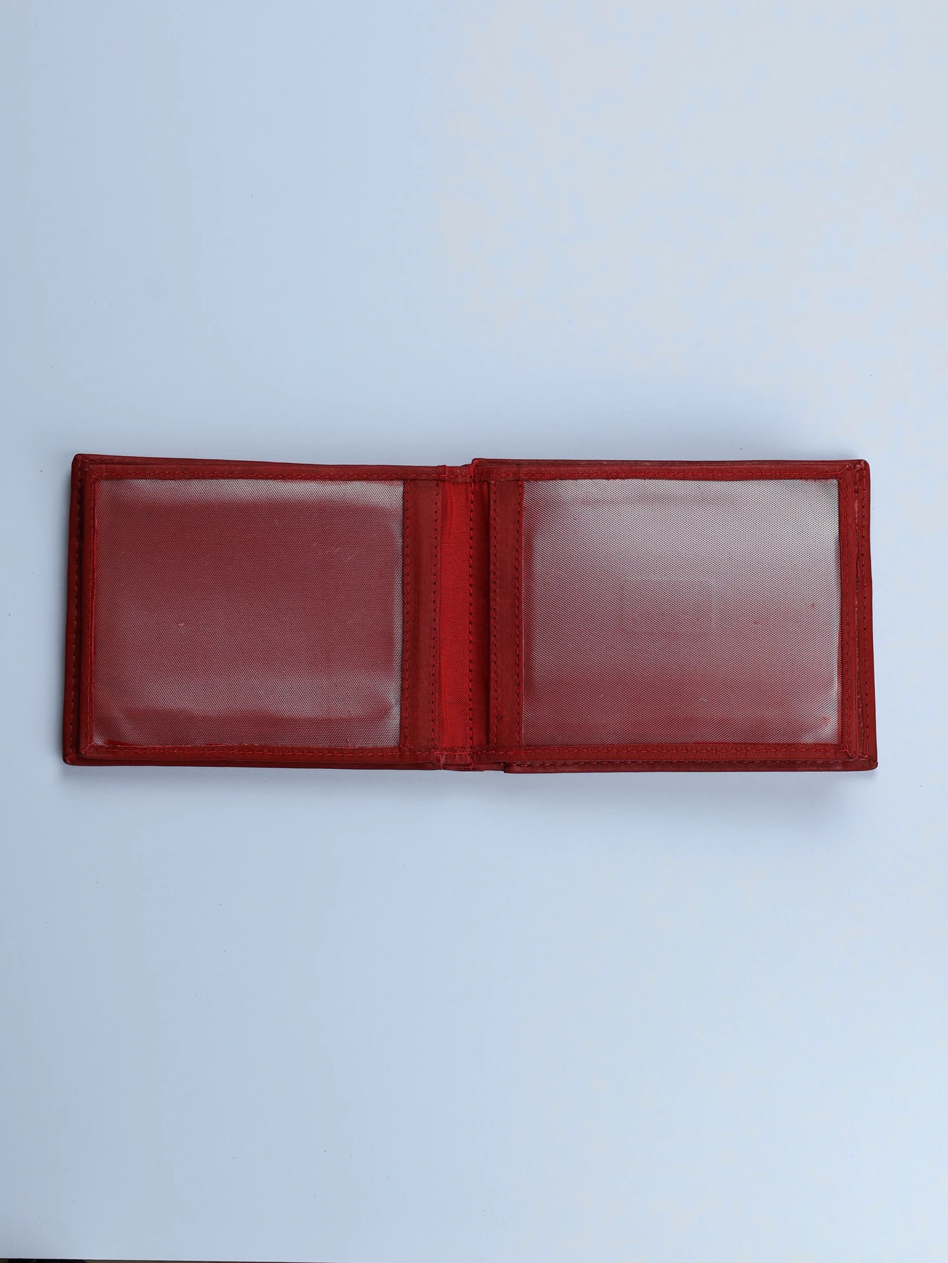 Cartera de piel horizontal · Rojo · imagen 3