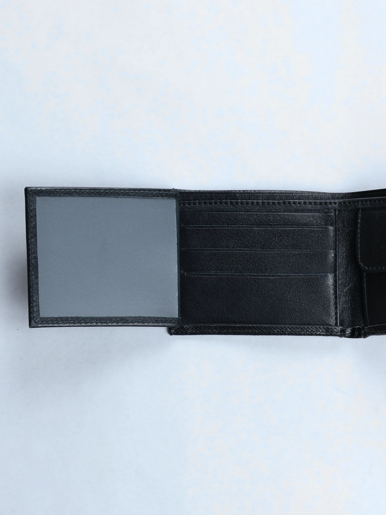 Cartera de piel grabada · Negro · imagen 3