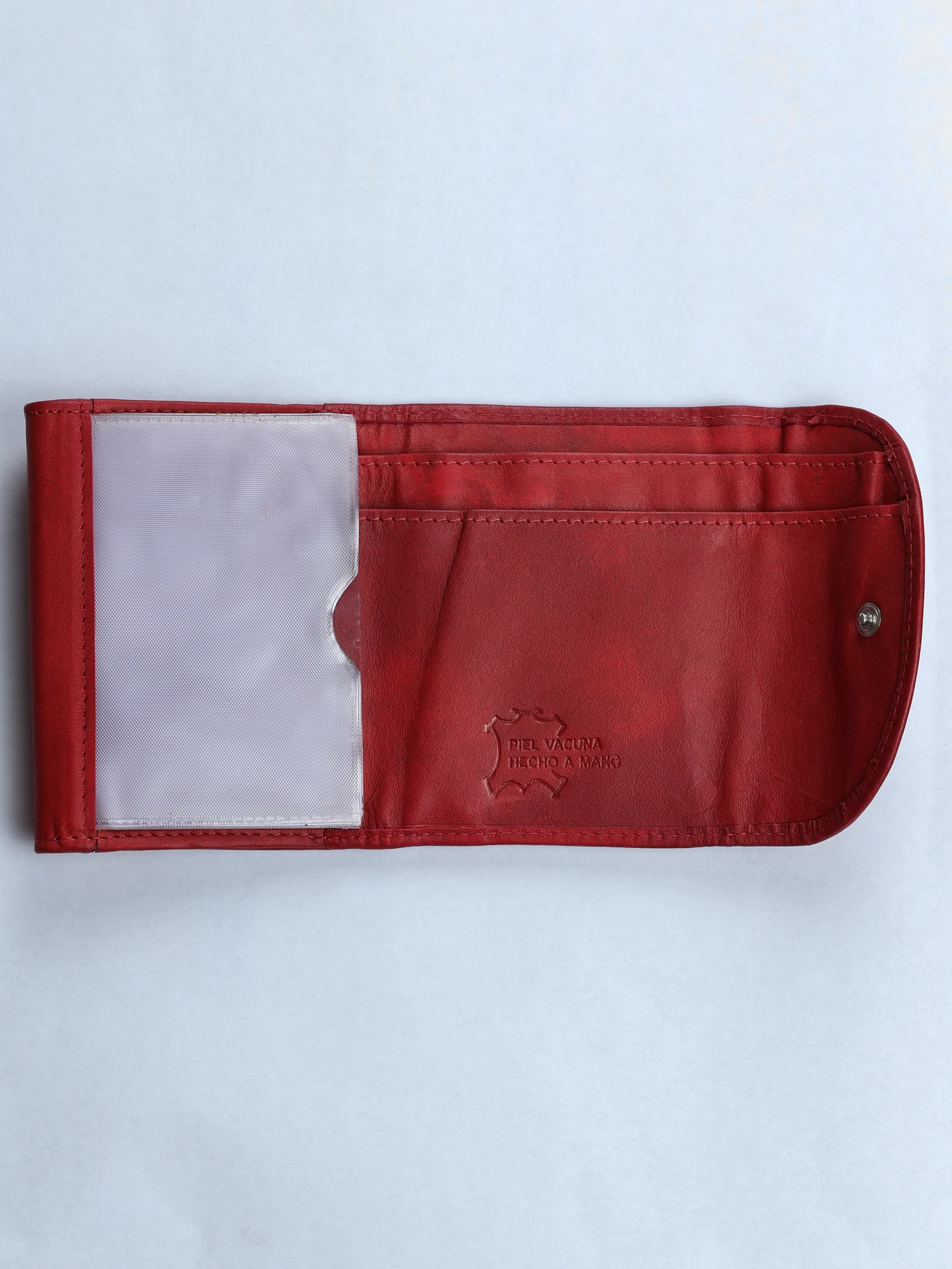 Cartera de caballero con tarjetero · Rojo · imagen 2