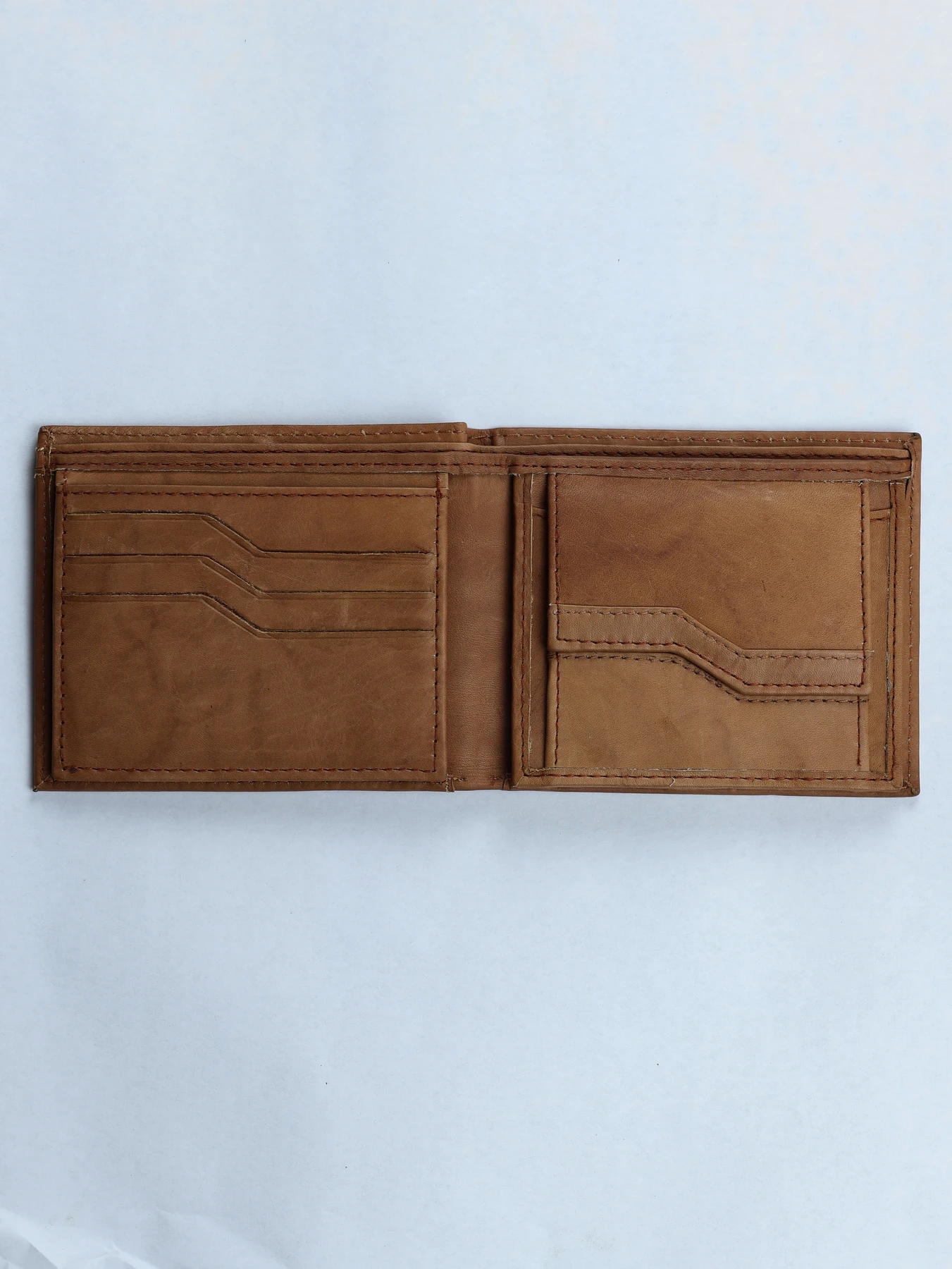 Cartera americana con monedero · Cuero · imagen 2