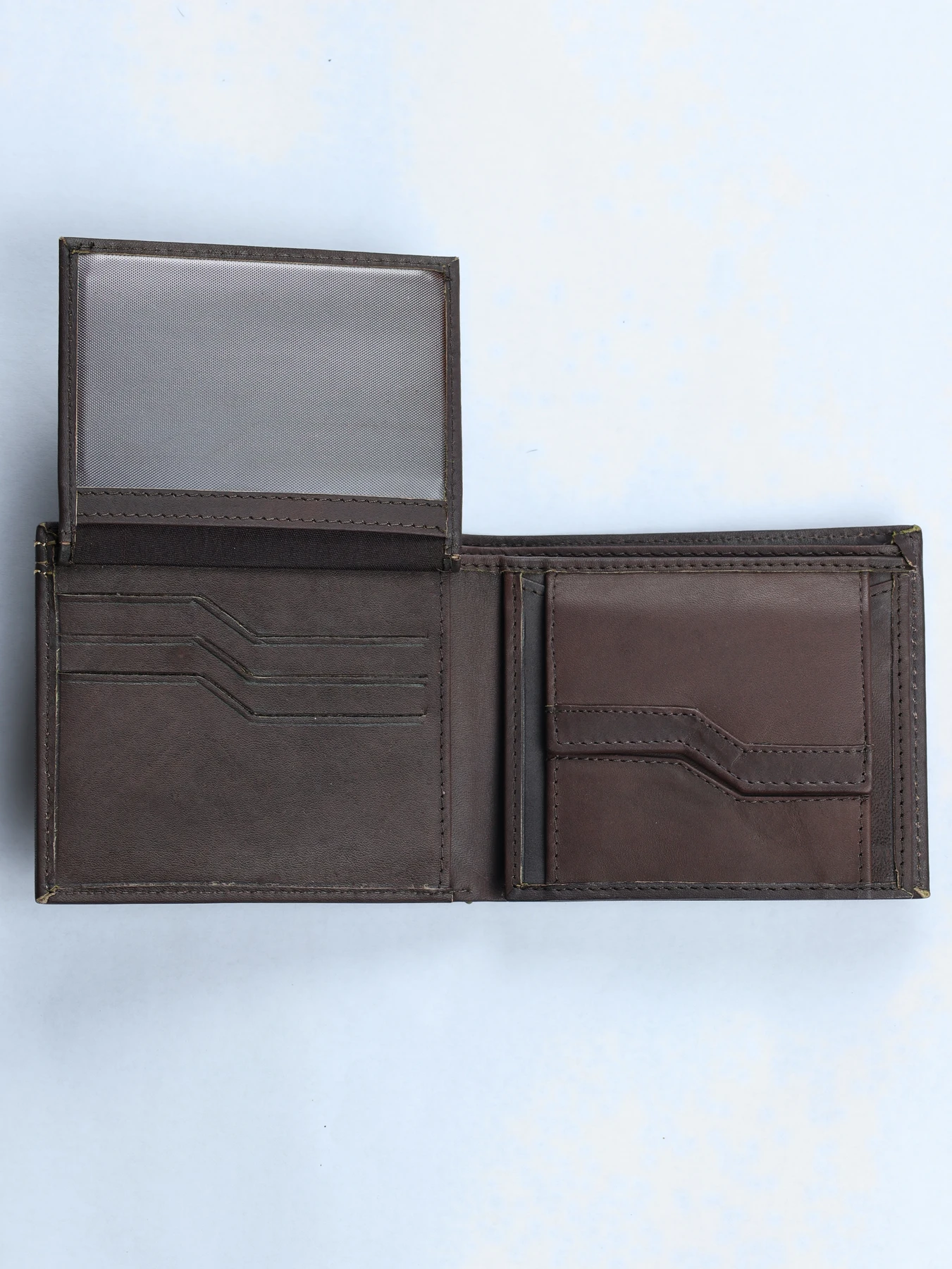 Cartera americana con monedero · Marrón · imagen 3