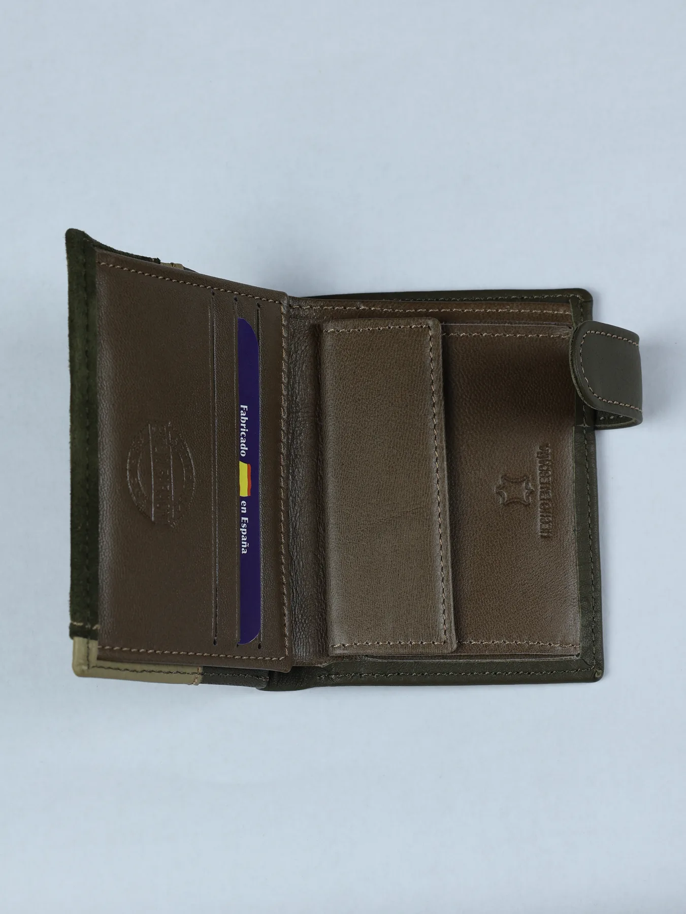 Cartera combinada bandera de España · Verde · imagen 3