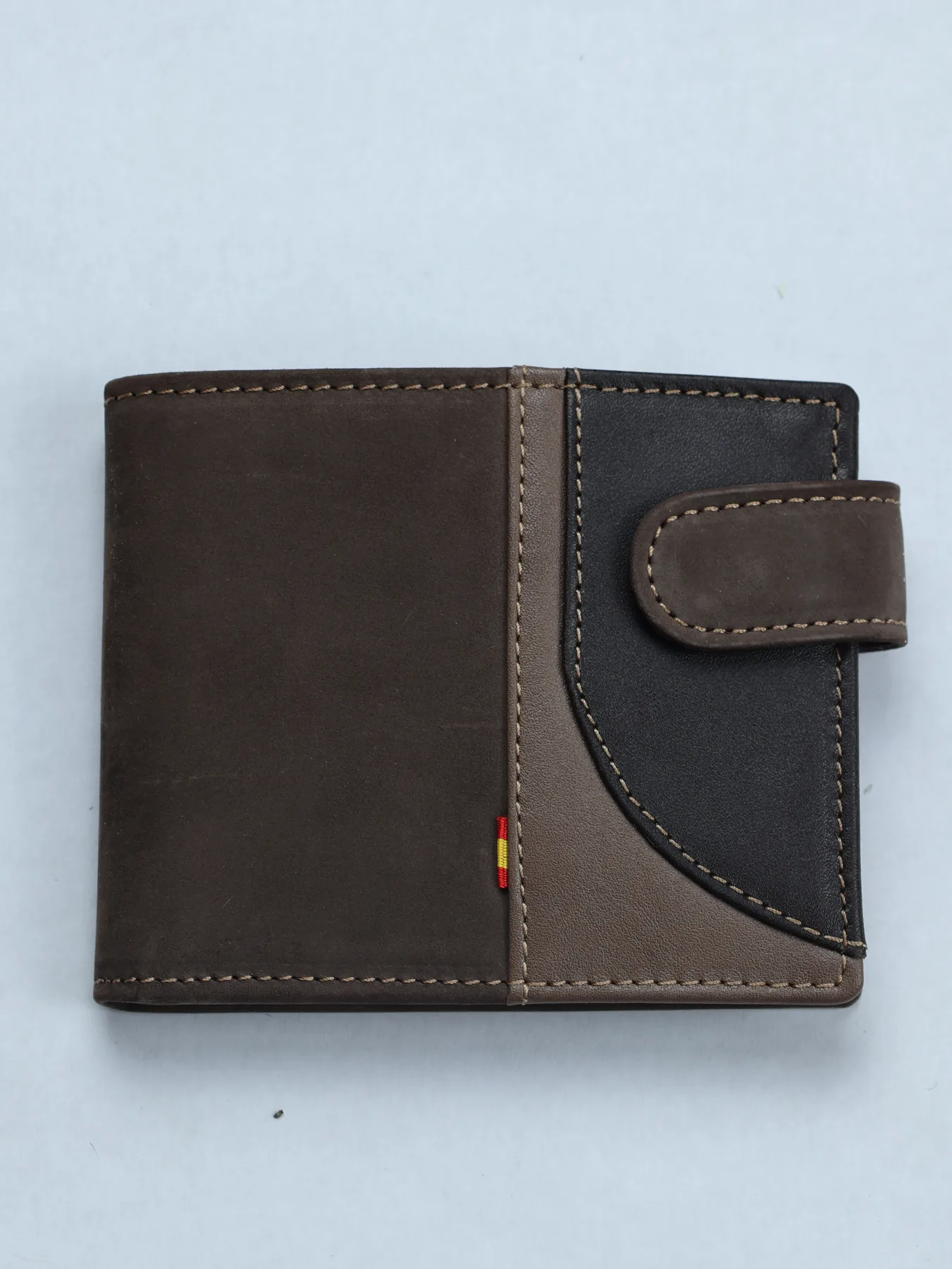 Cartera combinada bandera de España · Marrón · imagen 1
