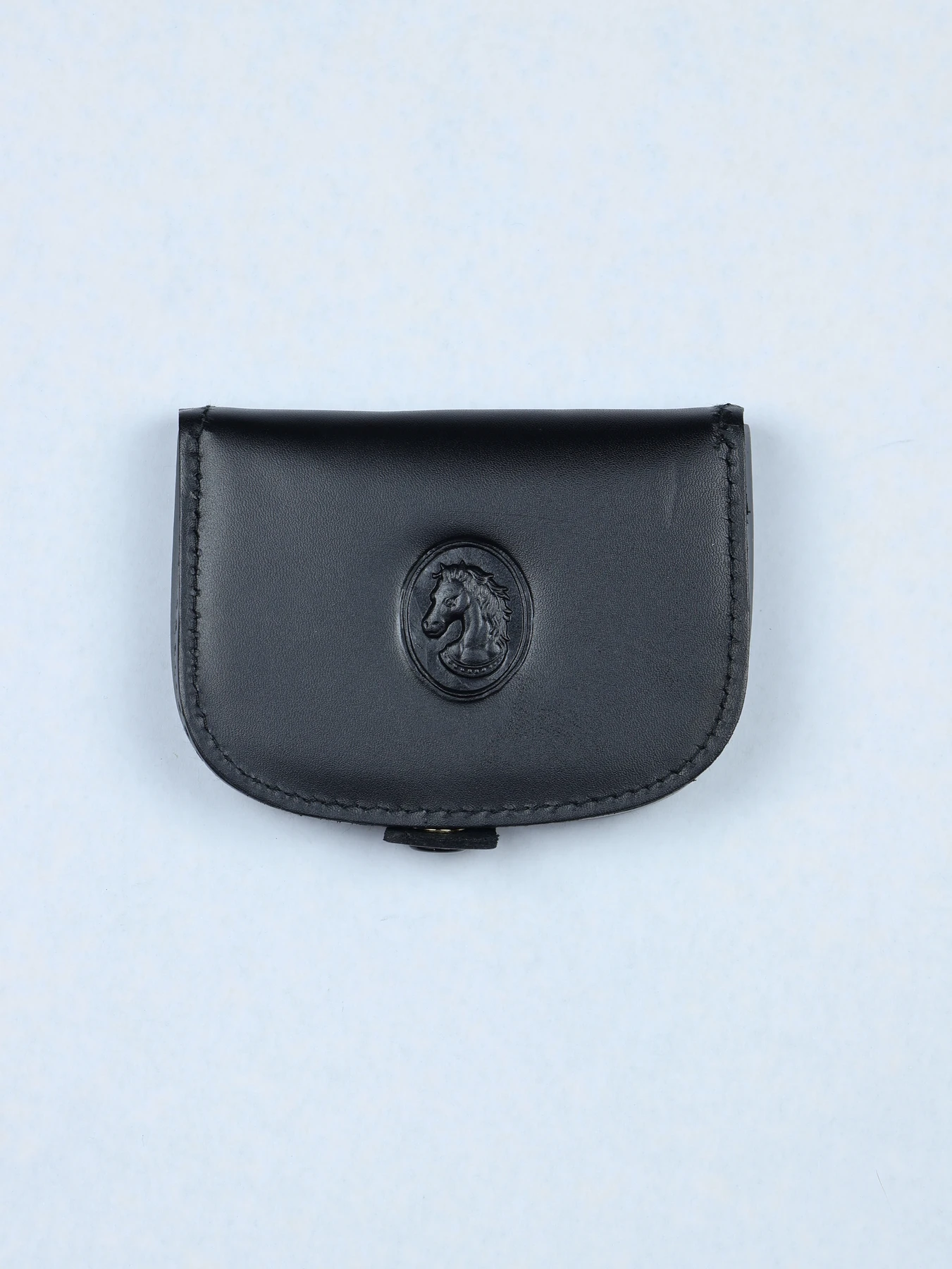 Cartera de piel tacón · Negro · imagen 1