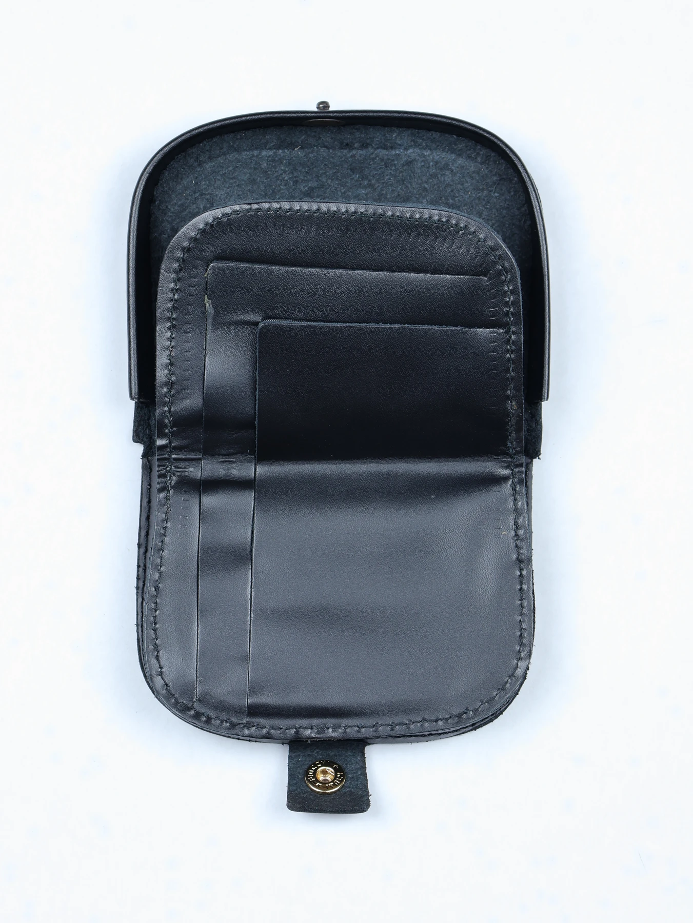Cartera de piel tacón · Negro · imagen 2