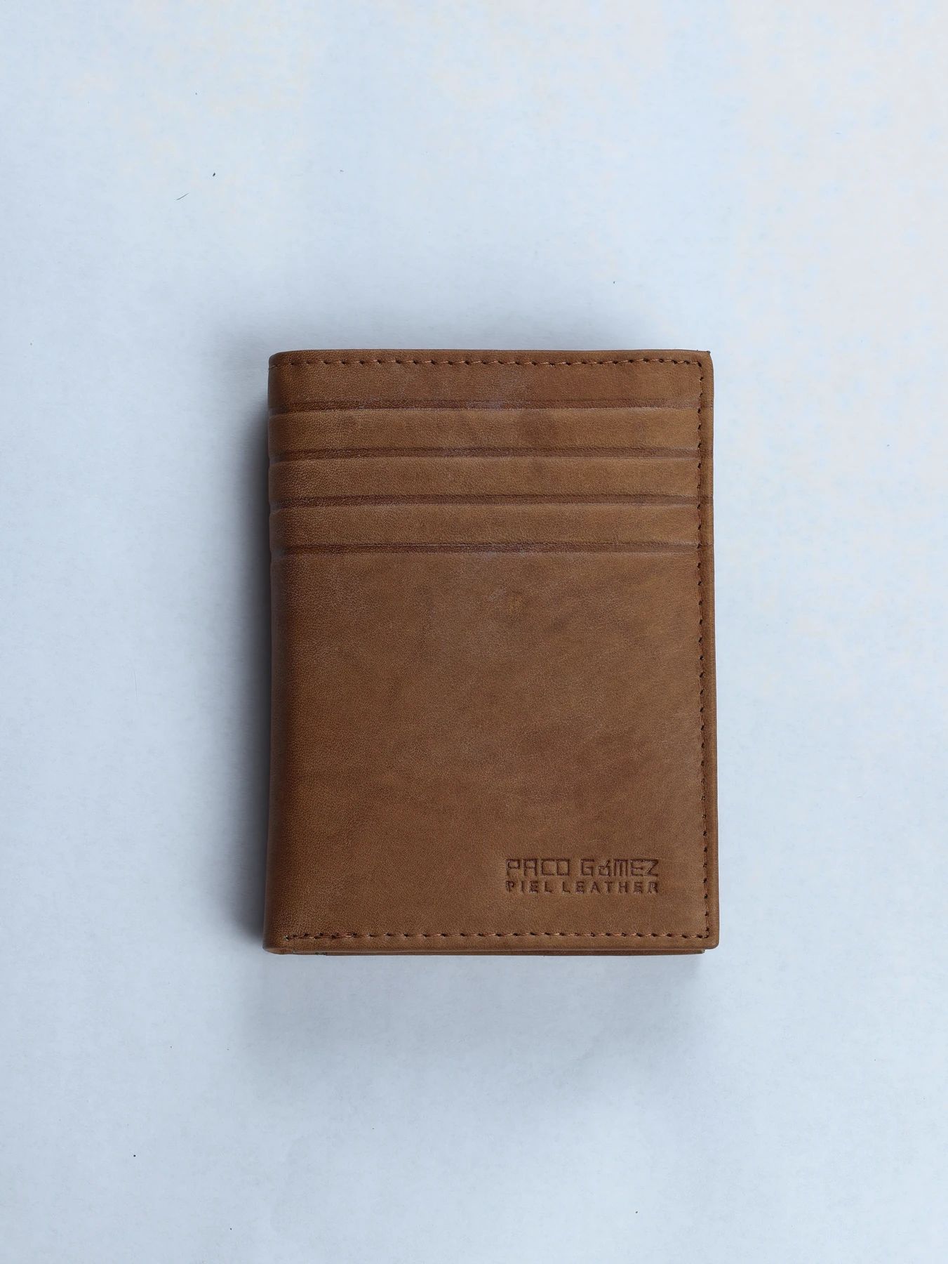 Cartera de piel clásica con monedero · Cuero · imagen 1