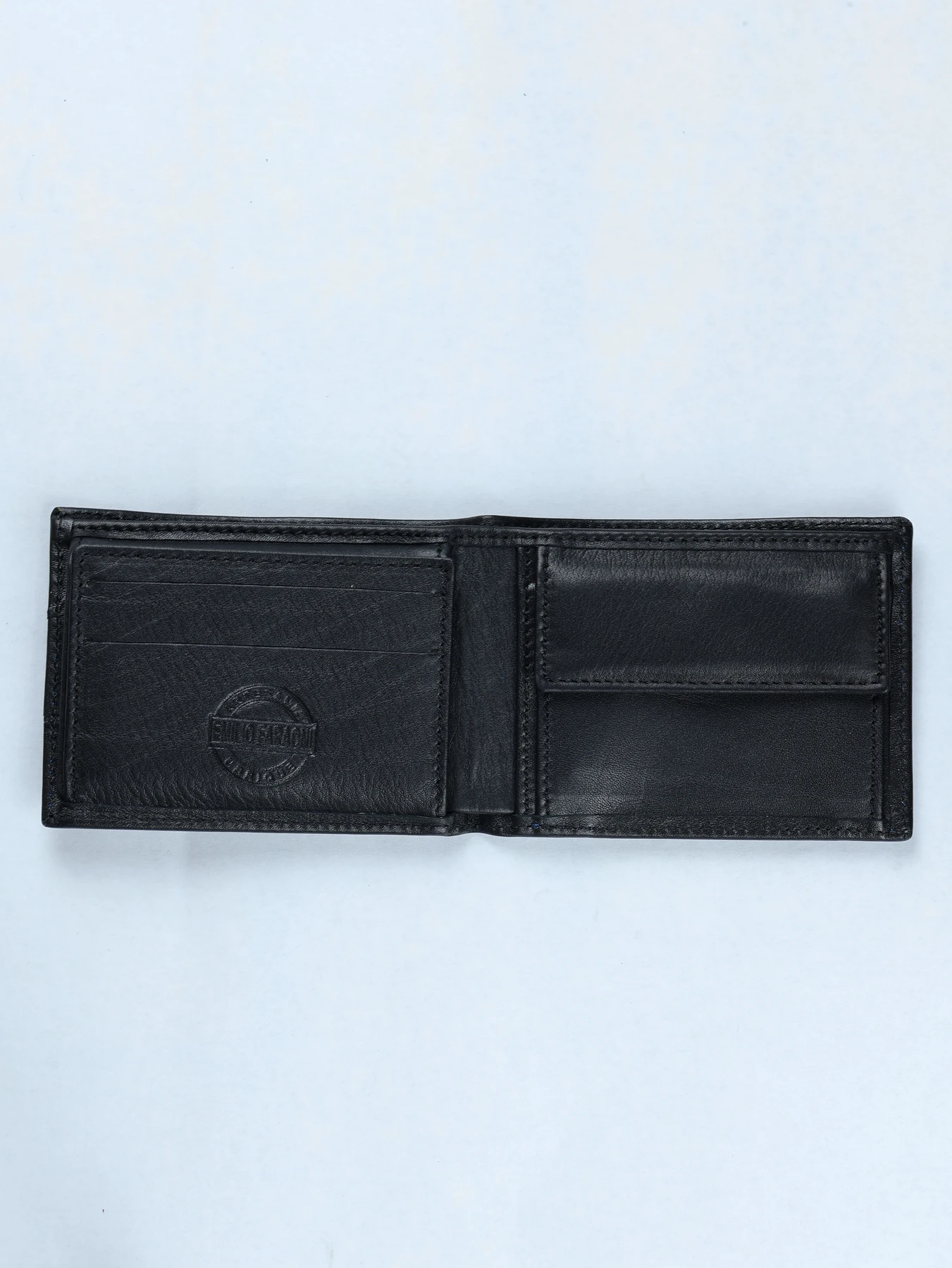 Cartera Estribo compacta · Negro-Azul · imagen 2