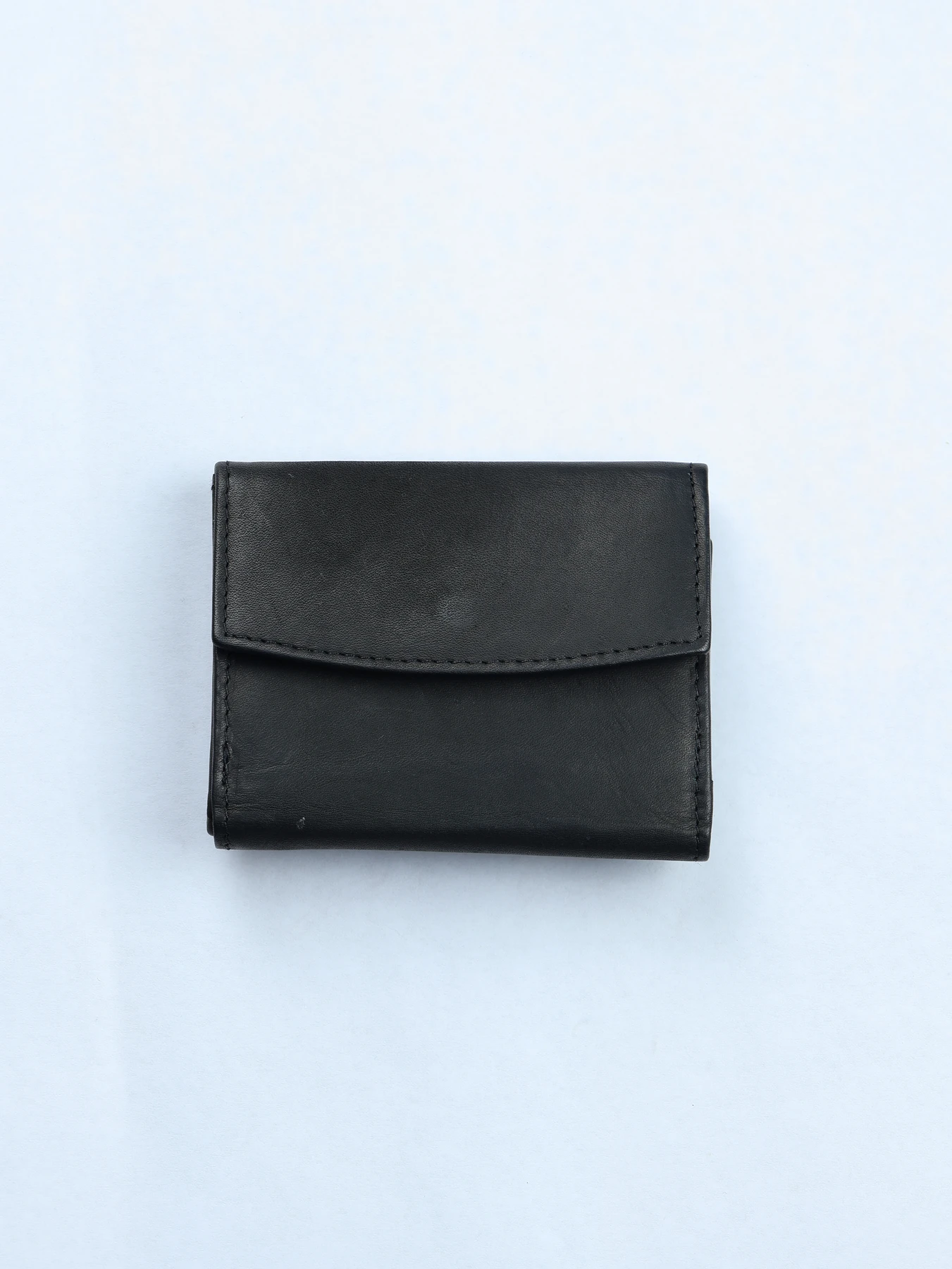 Cartera mini de piel · Negro · imagen 2