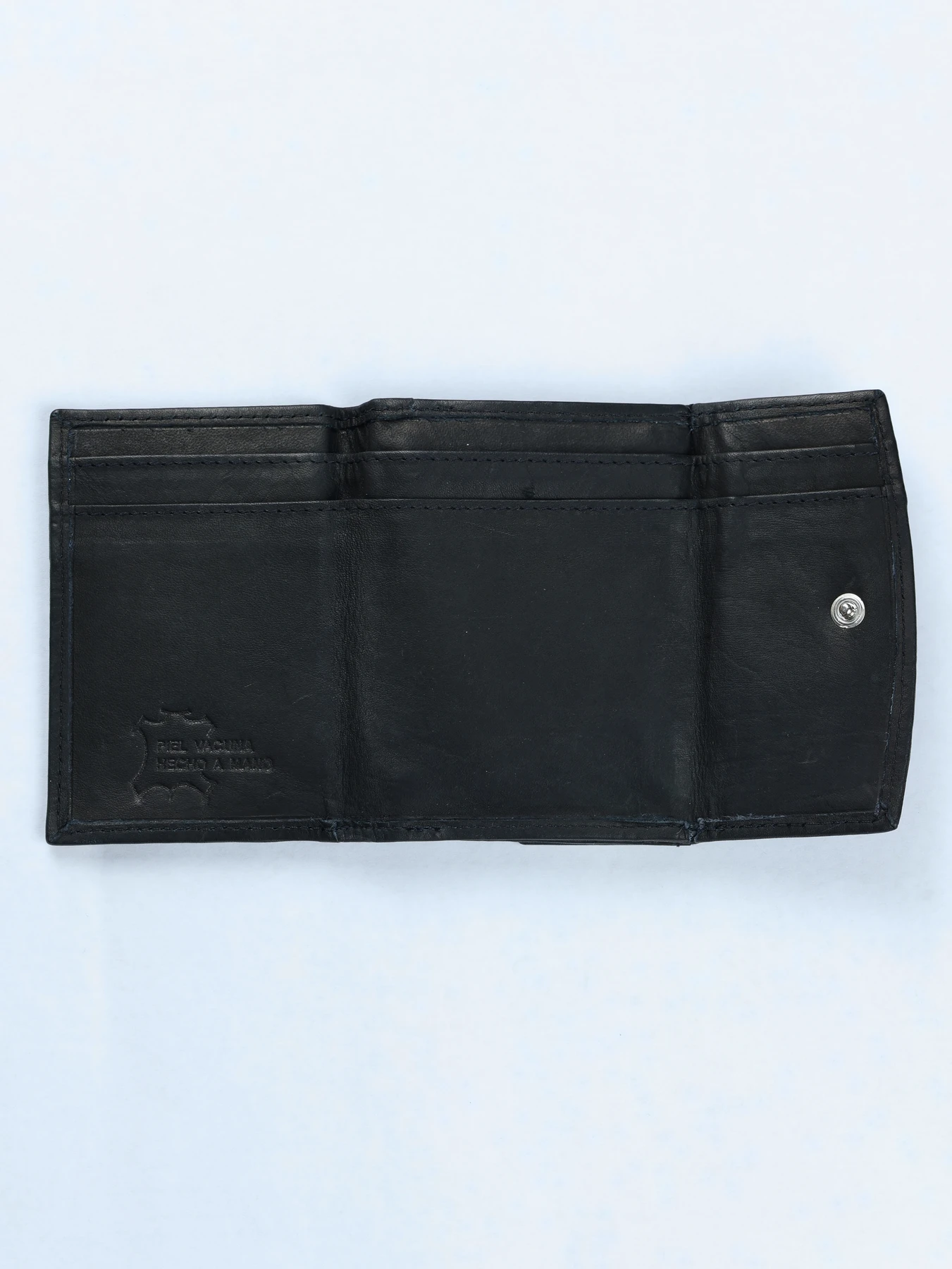 Cartera mini de piel · Negro · imagen 3