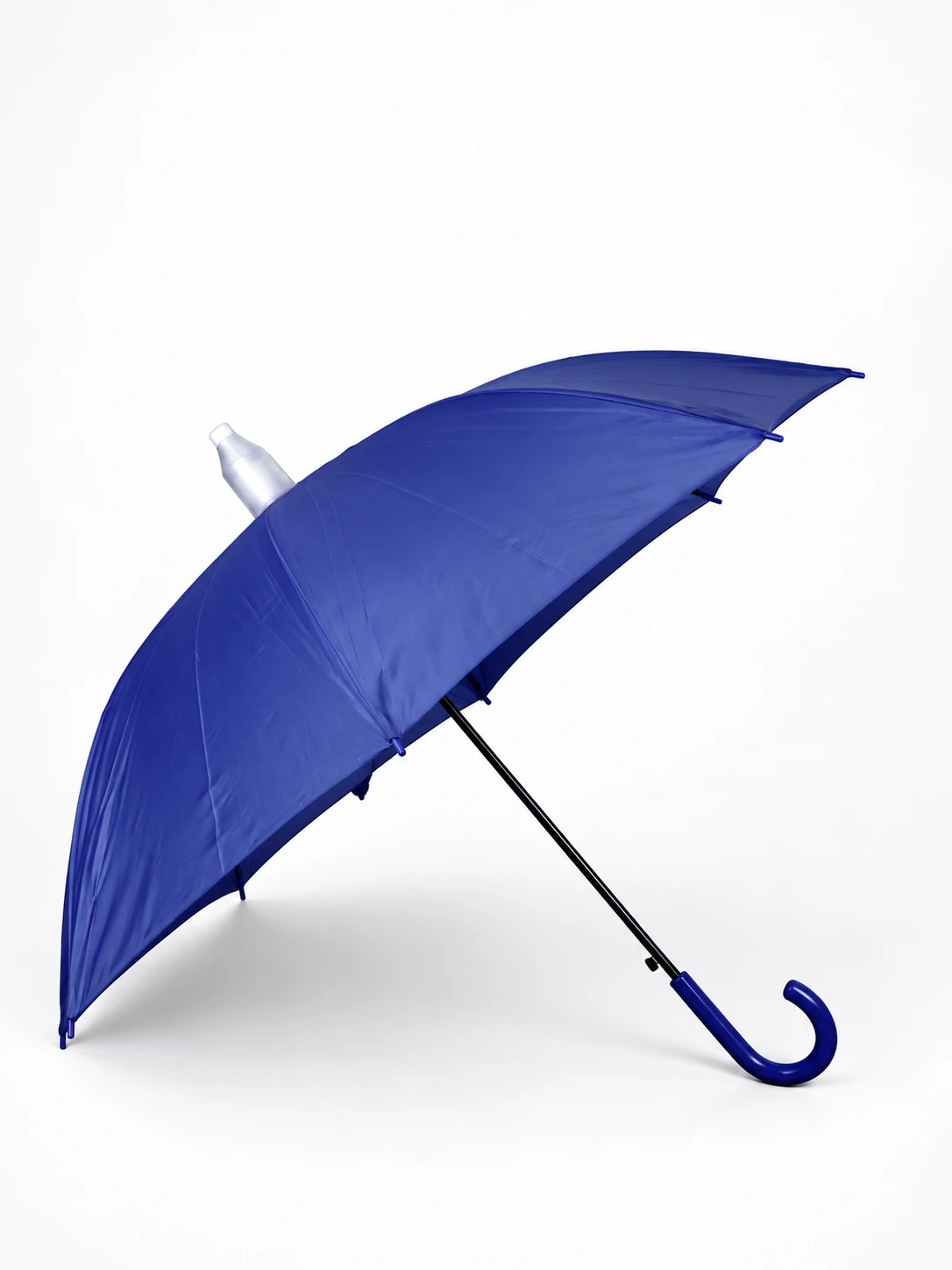 Paraguas largo automático con funda · Azul · imagen 2