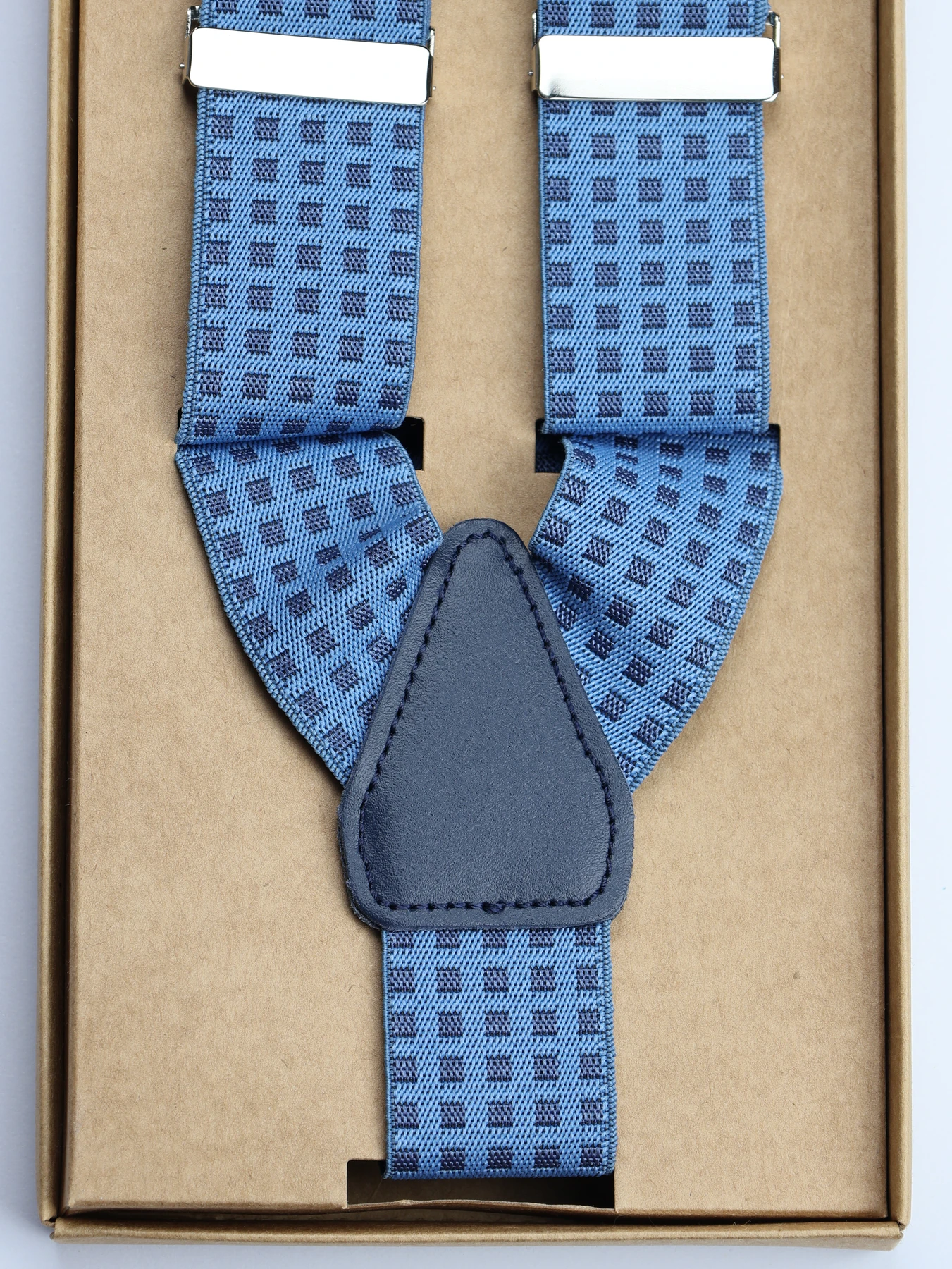 Tirantes elásticos de cuadros · Azul · imagen 2