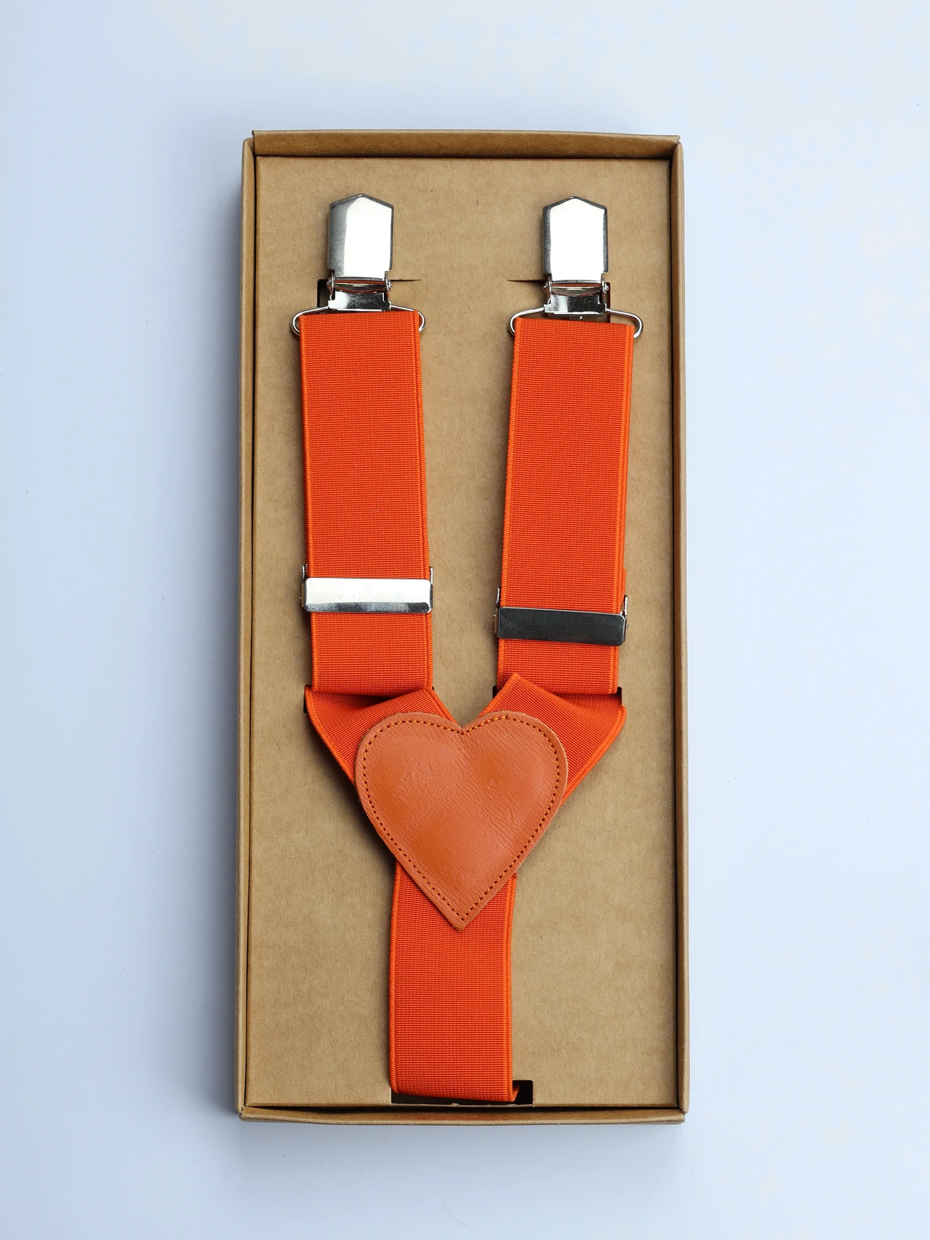 Tirantes elásticos con corazón · Naranja · imagen 1